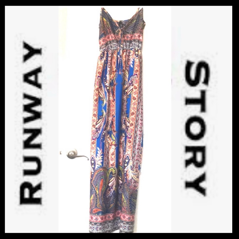 Runway Story Boho Maxi Dress